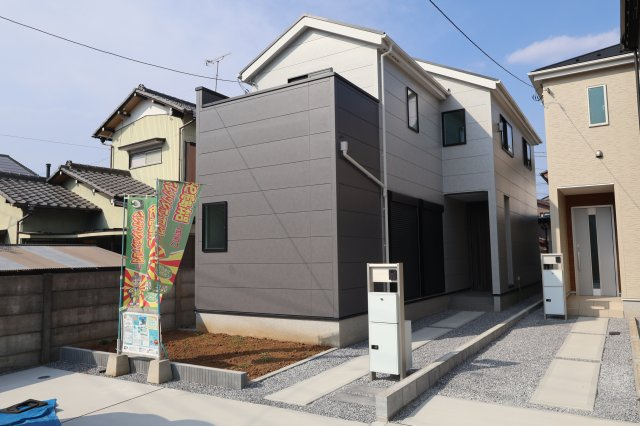 《仲介手数料無料》西区大字佐知川326-3新築一戸建てリナージュの外観|撮影日 2026年7月31日 15:45 晴れ
