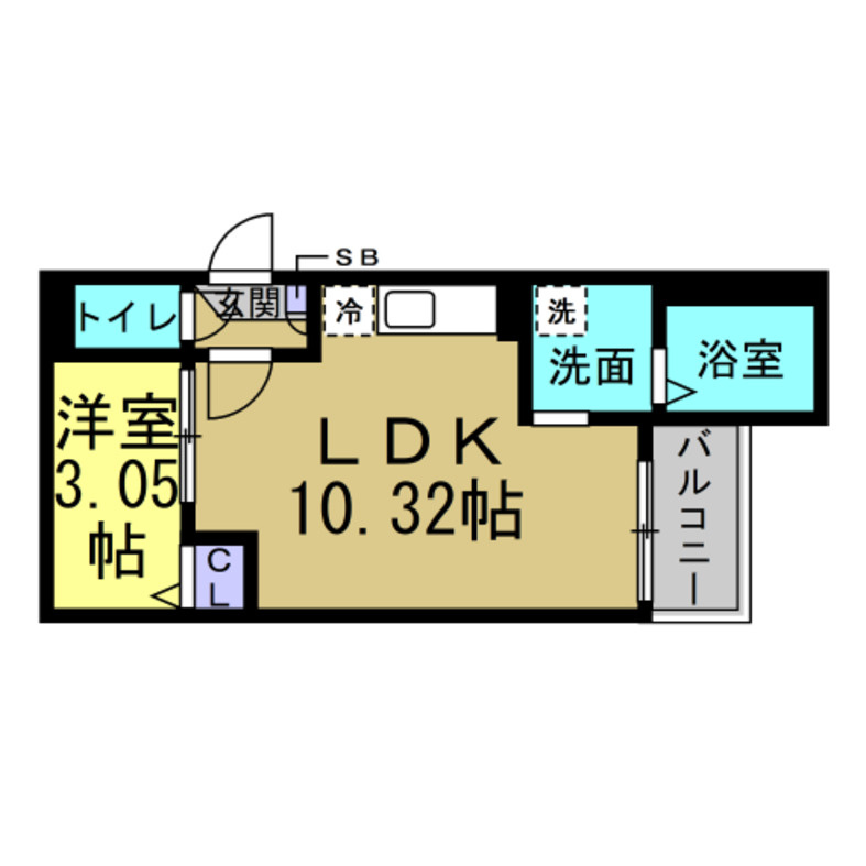 Jack haramatsuⅠの間取り