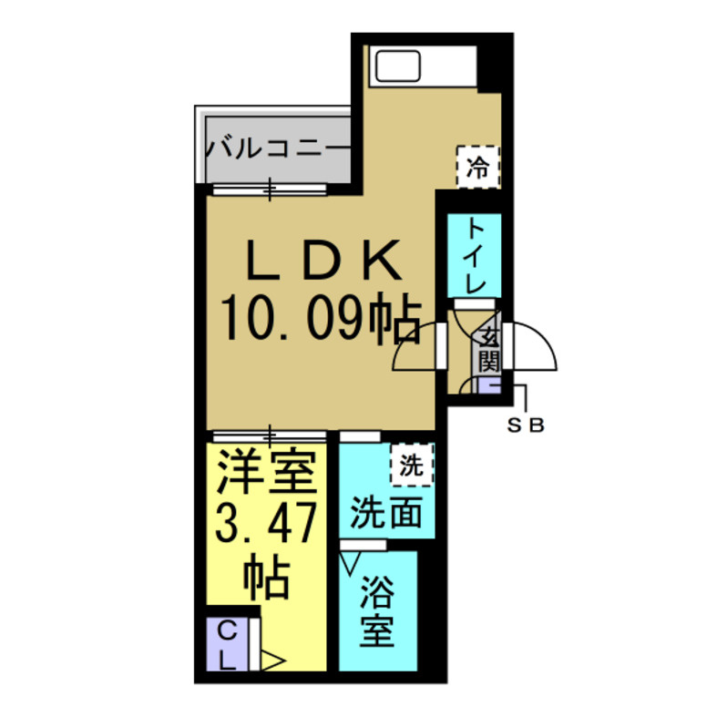 Jack haramatsuⅠの間取り