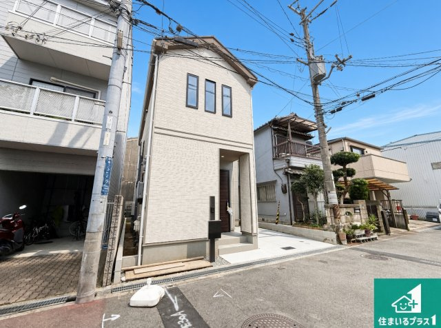 ◆松原市小川　新築一戸建ての外観|安心の10年保証！外観を美しく保ち、雨水で汚れを落とします！気になることがありましたら、お気軽にお問い合わせください！