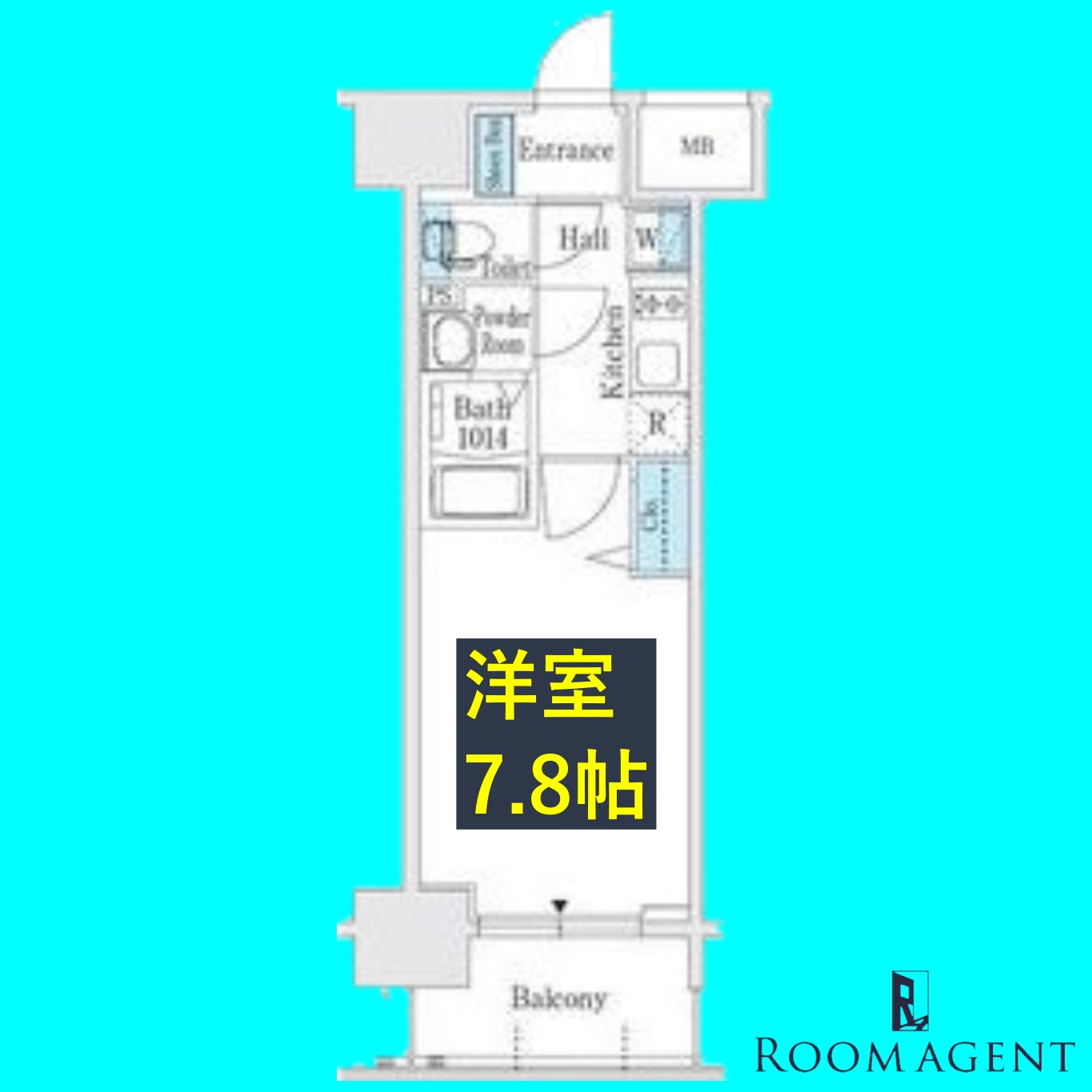 PONANT鶴舞公園の間取り