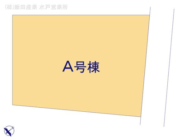 水戸市見川３丁目964番の区画図|区画図です。