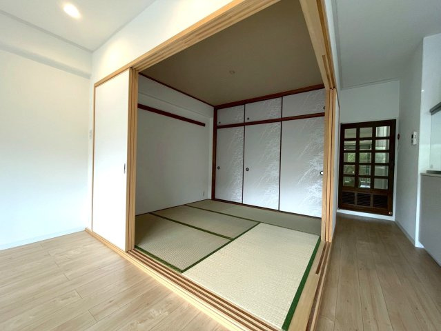 ◆２０２５年１２月リフォーム完了◆南向きバルコニー◆収納豊富◆向島ニュータウン２街区Ｂ棟の和室|和室