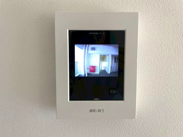 ◆２０２５年１２月リフォーム完了◆南向きバルコニー◆収納豊富◆向島ニュータウン２街区Ｂ棟のセキュリティ|TVモニター付きインターフォン