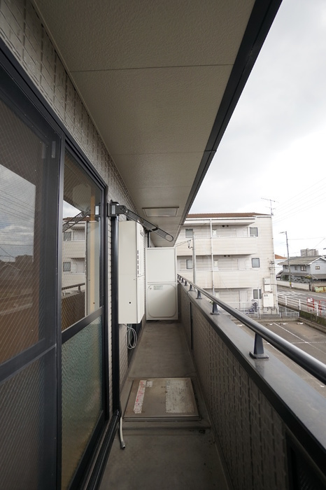 セジュール新涯のバルコニー