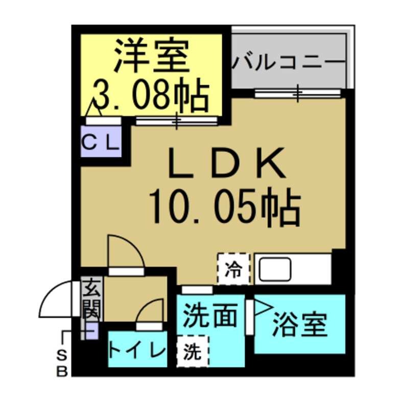Jack haramatsuⅠの間取り