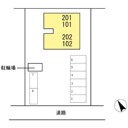 セジュール誠之の区画図