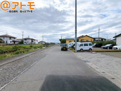 【前面道路含む現地写真】 | 焼津市東小川8丁目　新築戸建　A号棟