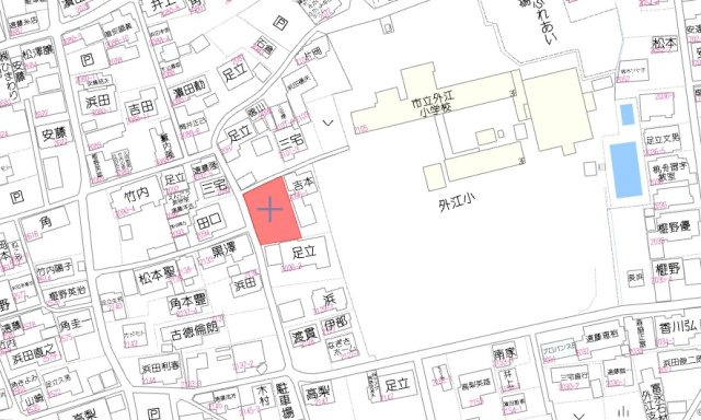 ■□境港市外江町売土地□■の地図|小学校まで徒歩約1分の立地です〇
外江小近辺でお探しの方は是非ご検討下さい♪
