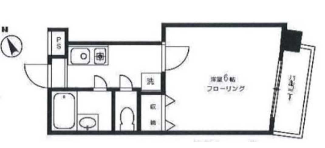 エコーバレー　内装一部リニューアル　オートロック　三軒茶屋エリアの間取り