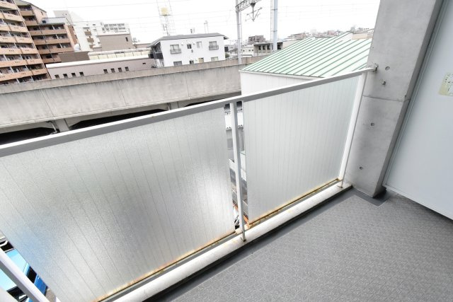 M`s cubeのバルコニー