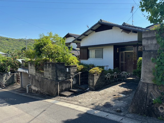 岡山市北区津高　古家付き土地
