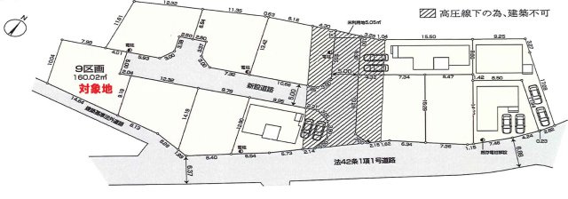 【サンスターホーム】青梅市今寺2丁目　売地9区画の土地図