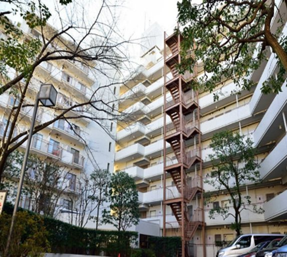 三越ゼームス坂マンションの外観|外はこのようになっています