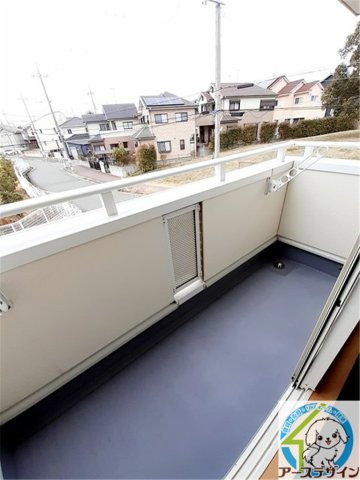タカラピュア西のバルコニー|※パース写真