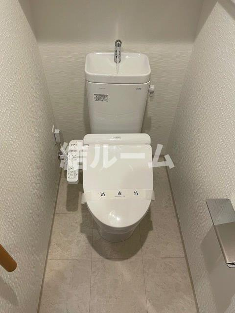 板橋区本町の賃貸マンションのトイレ