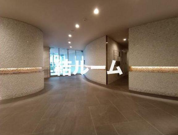 板橋区本町の賃貸マンションのロビー