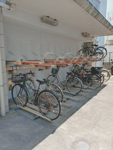 【その他共用部分】 | オーキッドレジデンス船橋本町 | 敷地内駐輪場です