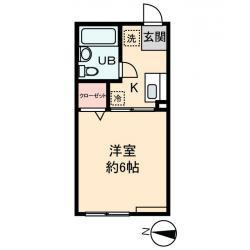 イッセーの間取り|★ガス２口コンロ設置可キッチン★