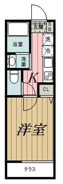 KINOMI STUDIOの間取り