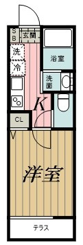 KINOMI STUDIOの間取り
