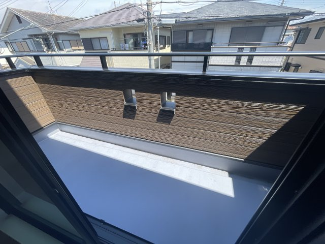 明石市二見町西二見　戸建のバルコニー