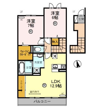 アリエッタの間取り