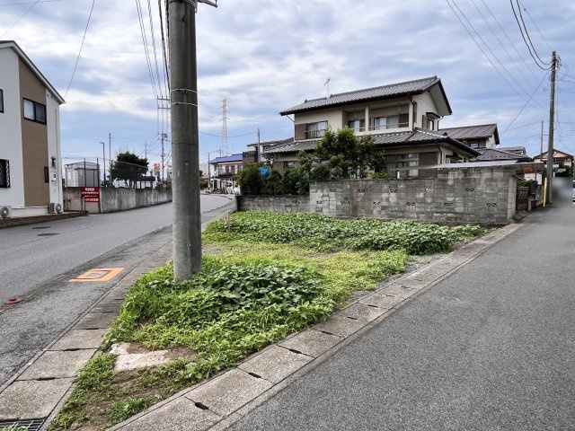 宇都宮市平松本町・売地の外観