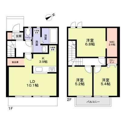 【間取り】 | フォレスト深見