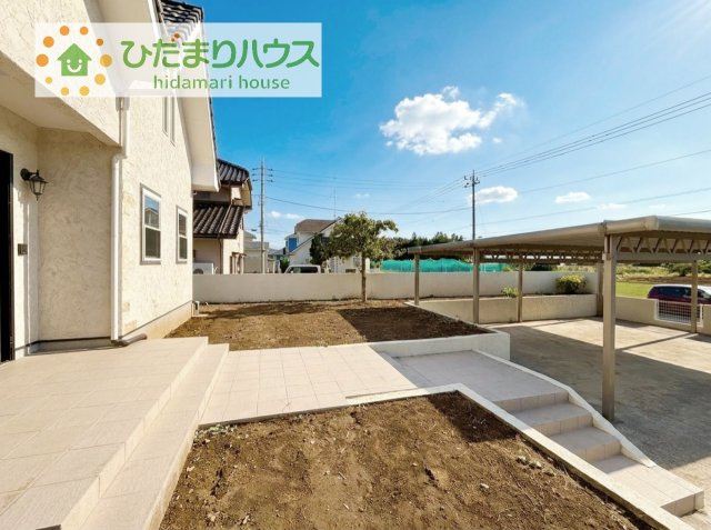 【庭】 | つくば市安食　中古戸建 | お庭付物件になります！お庭遊びや、プールなどお子様も大喜び(^^)