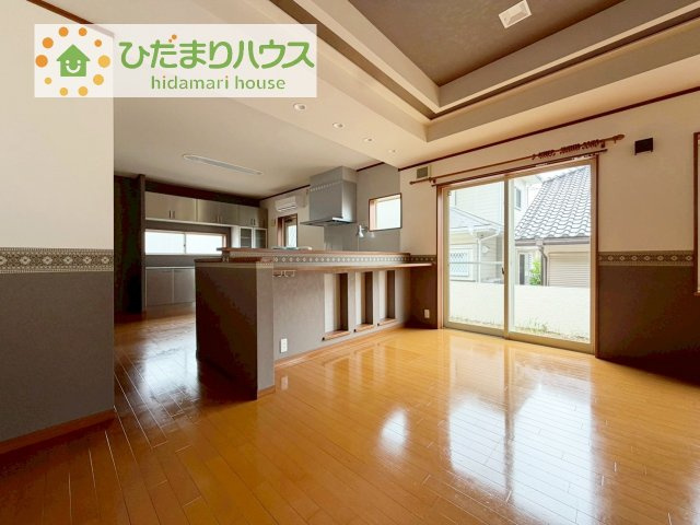 【キッチン】 | つくば市安食　中古戸建 | 料理をしながらでも、ご家族との会話を楽しめる対面式キッチン♪