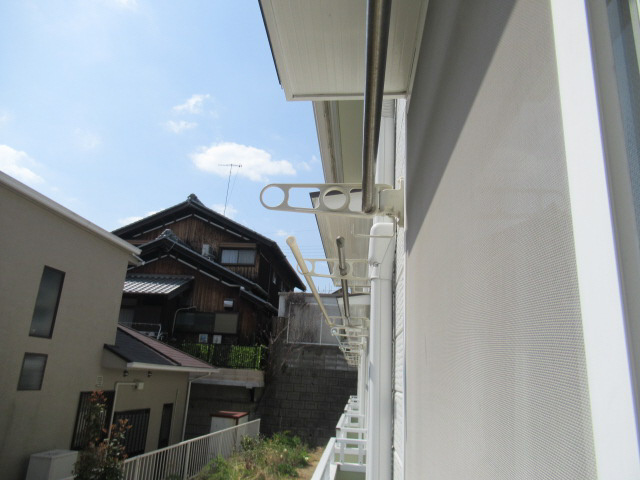 メゾンロークのバルコニー