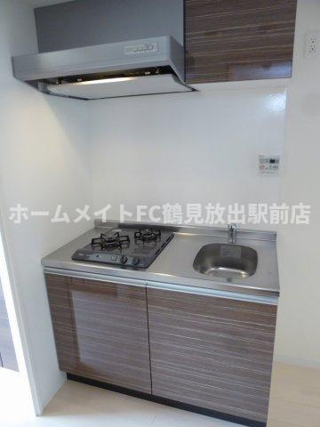 大阪市城東区東中浜２丁目の賃貸マンションのキッチン