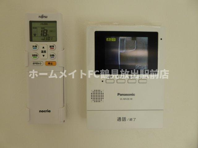 東大阪市森河内西２丁目のアパートのセキュリティ