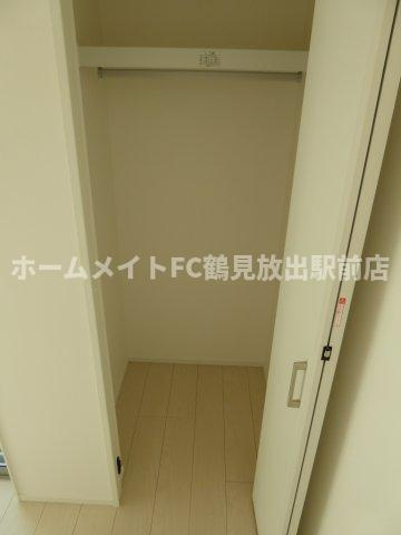東大阪市森河内西２丁目のアパートの収納