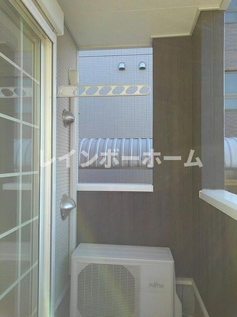 サニーブライトのバルコニー