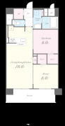 クレリア新深江の間取り