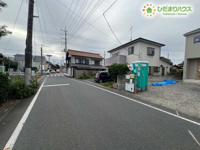 行田市桜町　第5　新築一戸建て　クレイドルガーデン　01の前面道路含む現地写真