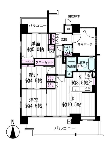 【間取り】 | ドルチェグラン山坂 | 間取り図は現況優先でお願いします。