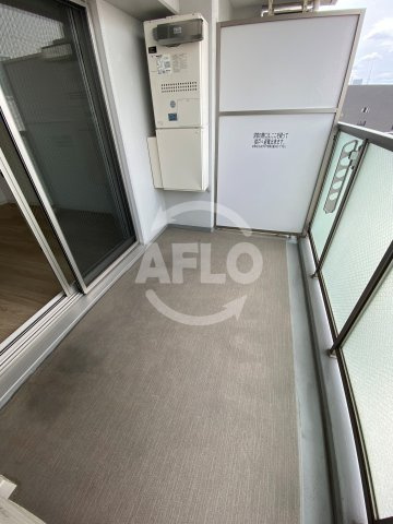 アーバネックス心斎橋Ⅱのバルコニー