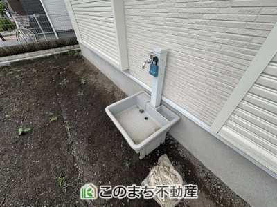 【設備】 | いろどりアイタウン栃木市平柳町3丁目22-P2　10号棟 | 洗車や植栽の散水に便利な外水栓☆