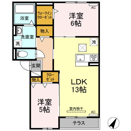 【間取り】 | ブリーゼⅣ