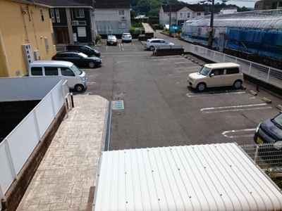 【駐車場】 | アンジュⅠ | 車をお持ちの方に嬉しい駐車場付きの物件です
