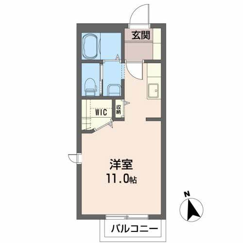 シャーメゾン・ステラ Ａの間取り