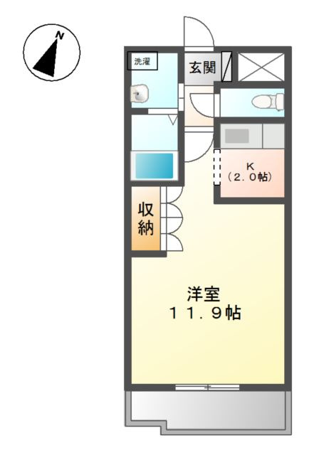 グランドイーストの間取り