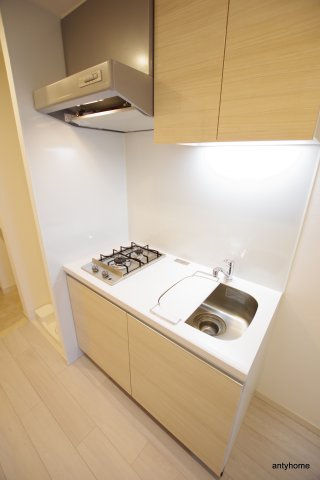 スプランディッド難波SOUTH 仲介手数料無料のキッチン