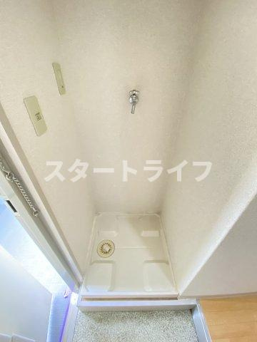 大阪市東淀川区下新庄４丁目の賃貸マンションの洗面所