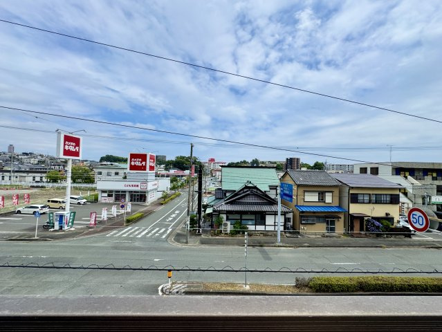 中央区山手町の展望|バルコニーからの眺望です。