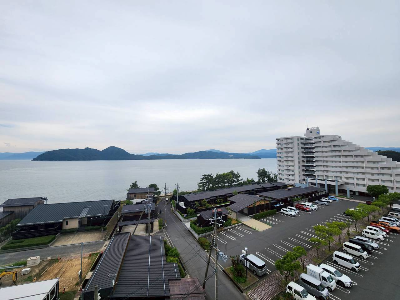 【成約済】マリントピア天橋立7号館の展望|バルコニーからは広々と広がる海原の美しい眺望を楽しめます！