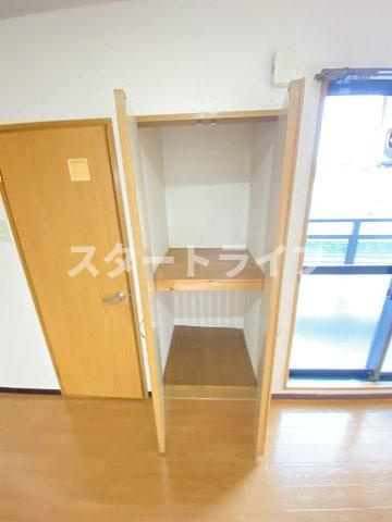 大阪市東淀川区下新庄４丁目の賃貸マンションの収納